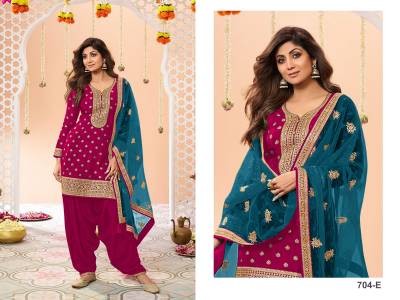 DN  704 BY PATIYALA HOUSE DESIGNER SALWAR KAMEEZ WHOLESALER IN INDIA